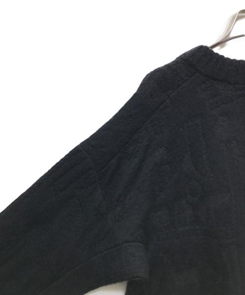 HaaT（ハート）Haat (ハート) クルーネックニット ブラック サイズ:4の古着・服飾アイテム