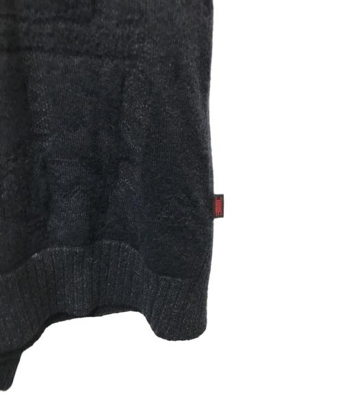 HaaT（ハート）Haat (ハート) クルーネックニット ブラック サイズ:4の古着・服飾アイテム