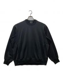 LAD MUSICIAN（ラッドミュージシャン）の古着「CREW NECK PULLOVER(クルーネックプルオーバー)」｜ブラック