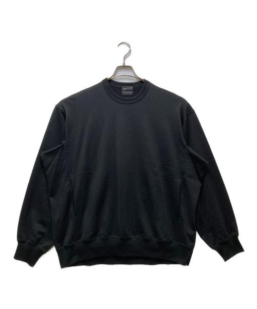 LAD MUSICIAN（ラッドミュージシャン）LAD MUSICIAN (ラッドミュージシャン) CREW NECK PULLOVER(クルーネックプルオーバー) ブラック サイズ:46の古着・服飾アイテム