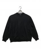 LAD MUSICIANラッドミュージシャン）の古着「CREW NECK PULLOVER(クルーネックプルオーバー)」｜ブラック