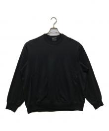 LAD MUSICIAN（ラッドミュージシャン）の古着「CREW NECK PULLOVER(クルーネックプルオーバー)」｜ブラック