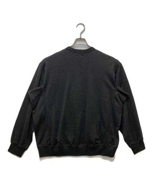 LAD MUSICIAN（ラッドミュージシャン）LAD MUSICIAN (ラッドミュージシャン) CREW NECK PULLOVER(クルーネックプルオーバー) ブラック サイズ:46の古着・服飾アイテム