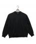 LAD MUSICIAN（ラッドミュージシャン）の古着「CREW NECK PULLOVER(クルーネックプルオーバー)」｜ブラック