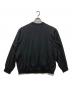 LAD MUSICIAN (ラッドミュージシャン) CREW NECK PULLOVER(クルーネックプルオーバー) ブラック サイズ:46：9000円