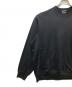 中古・古着 LAD MUSICIAN (ラッドミュージシャン) CREW NECK PULLOVER(クルーネックプルオーバー) ブラック サイズ:46：9000円