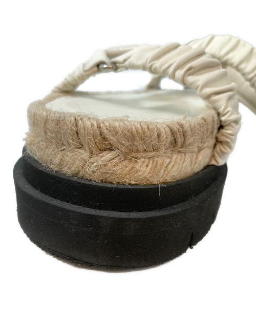 3.1 phillip lim（スリーワンフィリップリム）3.1 phillip lim (スリーワンフィリップリム) NOA STRAPPY SLIDE / プラットフォームサンダル　SSE1-T753CBC ホワイト サイズ:37の古着・服飾アイテム