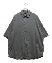 teatora（テアトラ）の古着「CARTRIDGE SHIRT S/S - DR(カートリッジシャツ S/S  DR）」｜グレー
