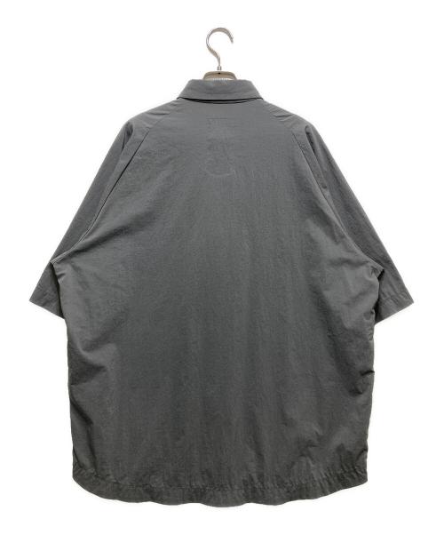 teatora（テアトラ）TEATORA (テアトラ) CARTRIDGE SHIRT S/S - DR(カートリッジシャツ S/S  DR） グレー サイズ:3の古着・服飾アイテム
