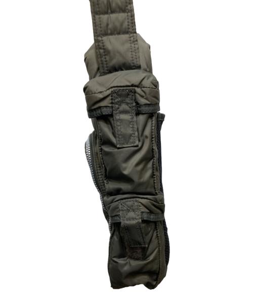 Quiksilver（クイックシルバー）Quiksilver (クイックシルバー) NYLON FIELD PACK (ナイロンフィールドパック）Y2K カーキの古着・服飾アイテム