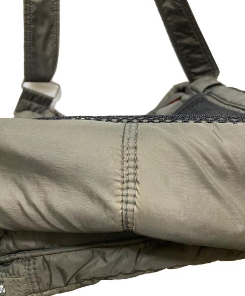 Quiksilver（クイックシルバー）Quiksilver (クイックシルバー) NYLON FIELD PACK (ナイロンフィールドパック）Y2K カーキの古着・服飾アイテム