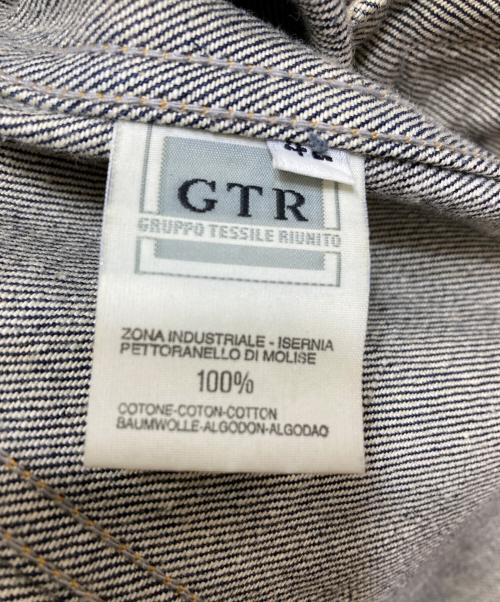 HELMUT LANG（ヘルムートラング）HELMUT LANG (ヘルムートラング) デニムトラッカーコート/ 本人期 GTRタグ アーカイブ  インディゴ サイズ:42の古着・服飾アイテム