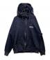 Diaspora skateboards（ディアスポラスケートボードズ）の古着「CDSP Urushi Hooded Sweatshirt　26SS」｜ネイビー