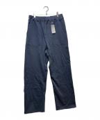 Diaspora Skateboardsディアスポラスケートボードズ）の古着「Sweat Gigolo Trousers (スウェットジゴロトラウザーズ）25SS-DSP-PT05」｜ネイビー