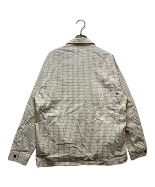 Diaspora Skateboards（ディアスポラスケートボードズ）Diaspora skateboards (ディアスポラスケートボードズ) Mil Graphpaper Shirt　 25AW アイボリー サイズ:Mの古着・服飾アイテム
