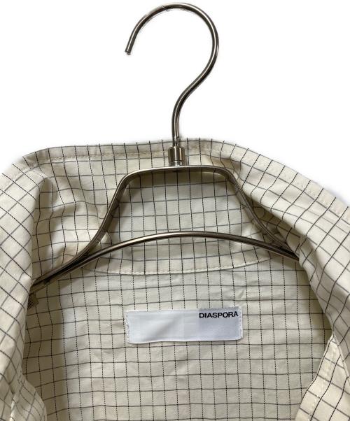 Diaspora Skateboards（ディアスポラスケートボードズ）Diaspora skateboards (ディアスポラスケートボードズ) Mil Graphpaper Shirt　 25AW アイボリー サイズ:Mの古着・服飾アイテム