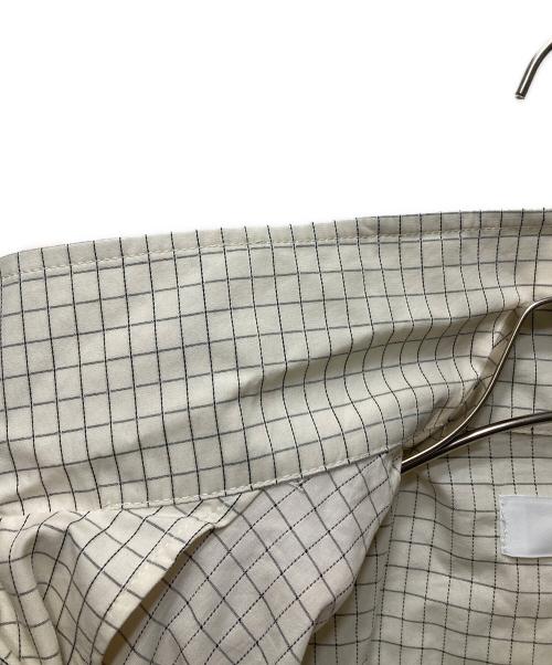 Diaspora Skateboards（ディアスポラスケートボードズ）Diaspora skateboards (ディアスポラスケートボードズ) Mil Graphpaper Shirt　 25AW アイボリー サイズ:Mの古着・服飾アイテム