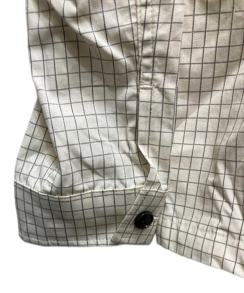 Diaspora Skateboards（ディアスポラスケートボードズ）Diaspora skateboards (ディアスポラスケートボードズ) Mil Graphpaper Shirt　 25AW アイボリー サイズ:Mの古着・服飾アイテム