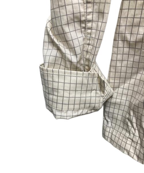 Diaspora Skateboards（ディアスポラスケートボードズ）Diaspora skateboards (ディアスポラスケートボードズ) Mil Graphpaper Shirt　 25AW アイボリー サイズ:Mの古着・服飾アイテム