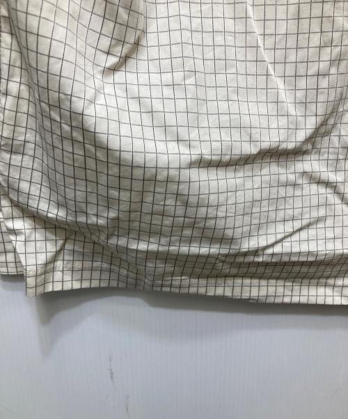 Diaspora Skateboards（ディアスポラスケートボードズ）Diaspora skateboards (ディアスポラスケートボードズ) Mil Graphpaper Shirt　 25AW アイボリー サイズ:Mの古着・服飾アイテム