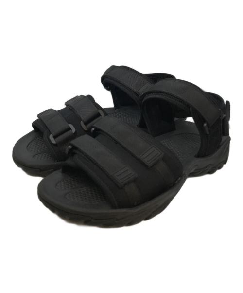 COMME des GARCONS HOMME（コムデギャルソン オム）COMME des GARCONS HOMME (コムデギャルソン オム) 3ストラップサンダル ブラック サイズ:28cmの古着・服飾アイテム