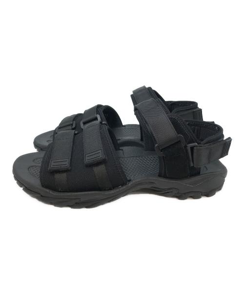 COMME des GARCONS HOMME（コムデギャルソン オム）COMME des GARCONS HOMME (コムデギャルソン オム) 3ストラップサンダル ブラック サイズ:28cmの古着・服飾アイテム
