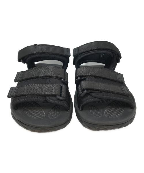 COMME des GARCONS HOMME（コムデギャルソン オム）COMME des GARCONS HOMME (コムデギャルソン オム) 3ストラップサンダル ブラック サイズ:28cmの古着・服飾アイテム