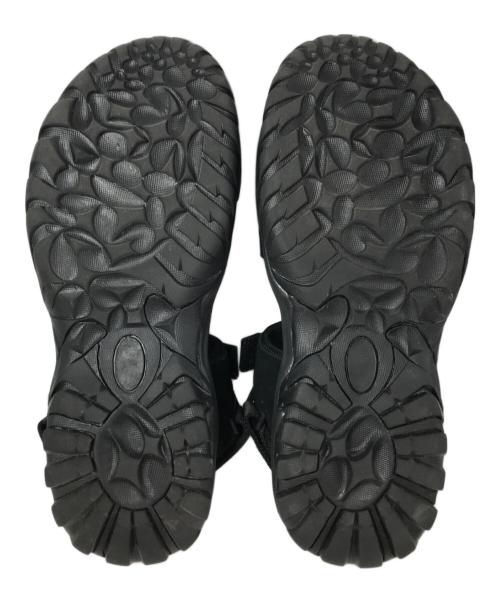 COMME des GARCONS HOMME（コムデギャルソン オム）COMME des GARCONS HOMME (コムデギャルソン オム) 3ストラップサンダル ブラック サイズ:28cmの古着・服飾アイテム