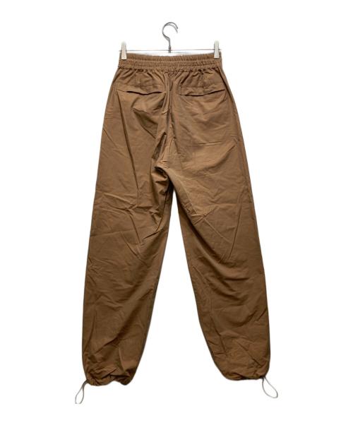 AURALEE（オーラリー）AURALEE (オーラリー) FINX TUSSAH CHAMBRAY EASY PANTS(フィンクスタッサーシャンブレーイージーパンツ)　 ブラウン サイズ:3の古着・服飾アイテム