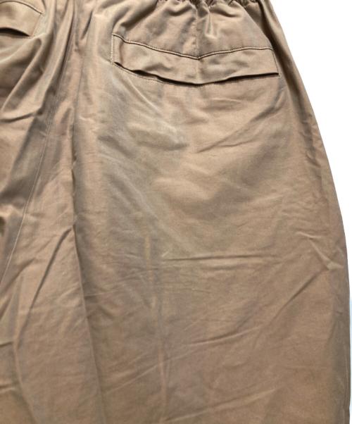 AURALEE（オーラリー）AURALEE (オーラリー) FINX TUSSAH CHAMBRAY EASY PANTS(フィンクスタッサーシャンブレーイージーパンツ)　 ブラウン サイズ:3の古着・服飾アイテム