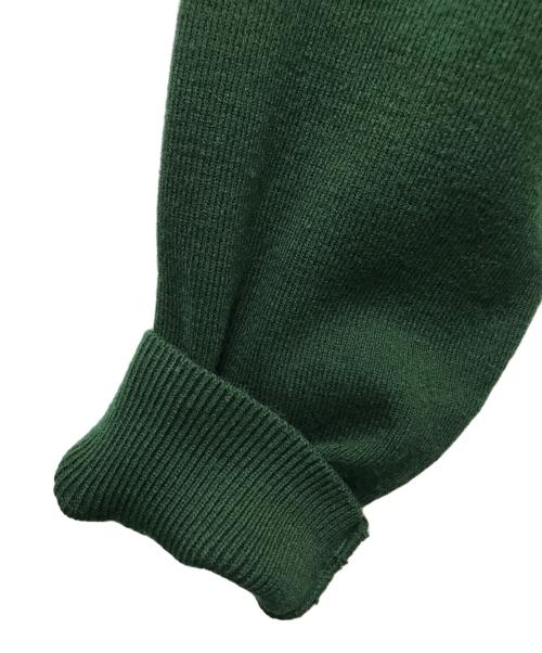 The Ennnoy Professional（ザ エンノイ プロフェッショナル）The Ennnoy Professional charles&Kirk Round Neck Pullover Sweater （ラウンドネックオーバースウェット）AW22BRENKT01AT グリーン サイズ:XLの古着・服飾アイテム