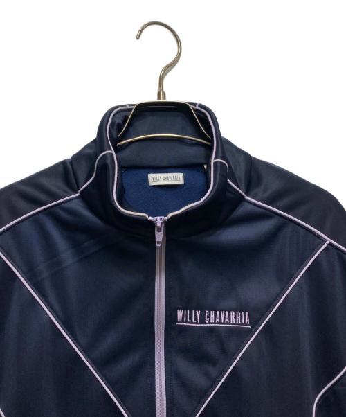 WILLY CHAVARRIA（ウィリーチャバリア）WILLY CHAVARRIA (ウィリーチャバリア) BUFFALO TRACK JACKET 23SS ネイビー サイズ:Mの古着・服飾アイテム