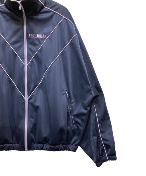 WILLY CHAVARRIA（ウィリーチャバリア）WILLY CHAVARRIA (ウィリーチャバリア) BUFFALO TRACK JACKET 23SS ネイビー サイズ:Mの古着・服飾アイテム