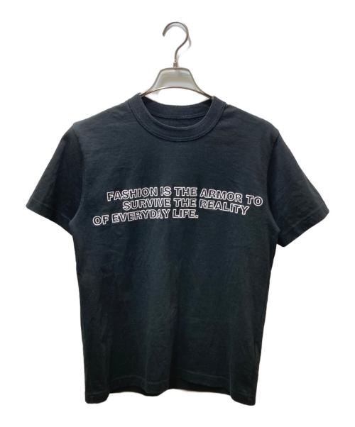 sacai（サカイ）sacai (サカイ) 24SS Graphic Embroidery T-Shirt（グラフィック エンブロイダリー Tシャツ）24-0894S ブラック サイズ:1の古着・服飾アイテム