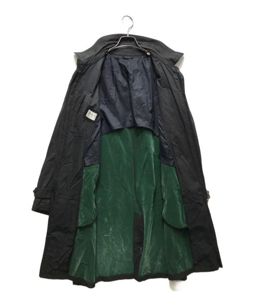 ARMANI COLLEZIONI（アルマーニ コレツィオーニ）ARMANI COLLEZIONI (アルマーニ コレツィオーニ) ジップコート ブラック サイズ:48の古着・服飾アイテム