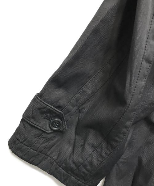 ARMANI COLLEZIONI（アルマーニ コレツィオーニ）ARMANI COLLEZIONI (アルマーニ コレツィオーニ) ジップコート ブラック サイズ:48の古着・服飾アイテム