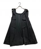 Gypsohilaジプソフィア）の古着「Switch Dress (スウィッチドレス）gps-117」｜ブラック