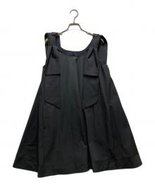 Gypsohila（ジプソフィア）の古着「Switch Dress (スウィッチドレス）gps-117」｜ブラック