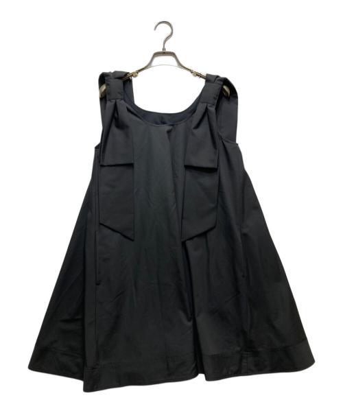 Gypsohila（ジプソフィア）Gypsohila (ジプソフィア) Switch Dress (スウィッチドレス）gps-117 ブラック サイズ:FREEの古着・服飾アイテム