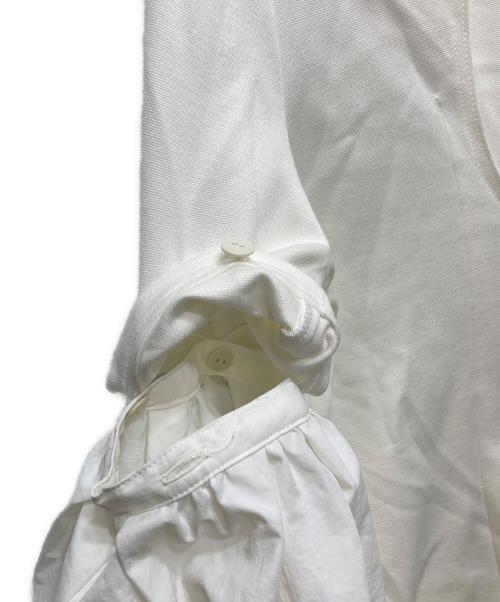 cygne（シーニュ）cygne (シーニュ) バルーンスリーブ 2wayトップス ホワイトの古着・服飾アイテム