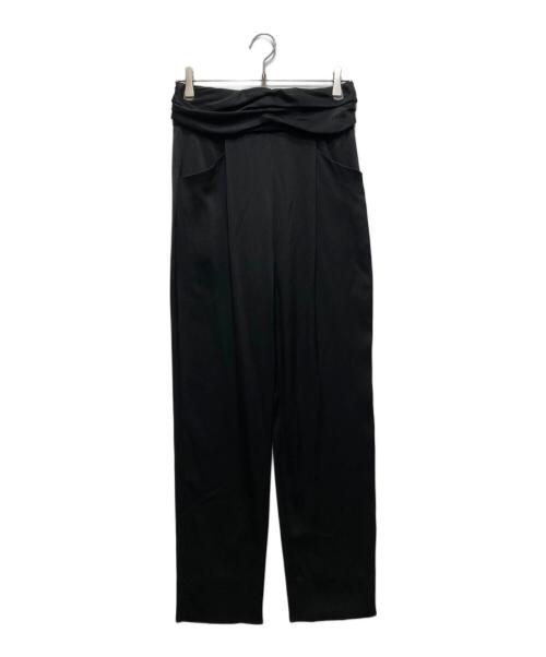 cygne（シーニュ）cygne (シーニュ) タキシードパンツ ブラック サイズ:1の古着・服飾アイテム