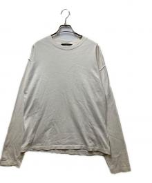 LOUIS VUITTON（ルイ ヴィトン）の古着「19SS Inside-Out Long Sleeve T-Shirt(19SS インサイドアウトロングスリーブTシャツ)　」｜ホワイト