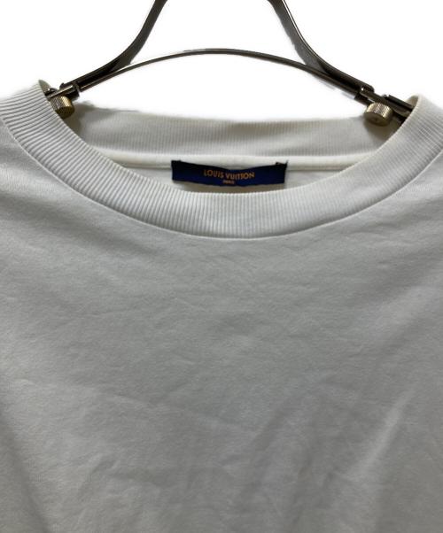 LOUIS VUITTON（ルイ ヴィトン）LOUIS VUITTON (ルイ ヴィトン) 19SS Inside-Out Long Sleeve T-Shirt(19SS インサイドアウトロングスリーブTシャツ)　 ホワイト サイズ:Mの古着・服飾アイテム