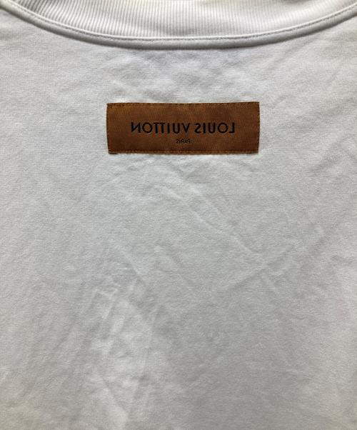 LOUIS VUITTON（ルイ ヴィトン）LOUIS VUITTON (ルイ ヴィトン) 19SS Inside-Out Long Sleeve T-Shirt(19SS インサイドアウトロングスリーブTシャツ)　 ホワイト サイズ:Mの古着・服飾アイテム