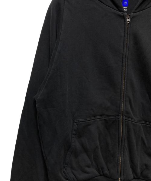 GAP YEEZY（イージー ギャップ）GAP YEEZY (イージー ギャップ) ジップアップフーディー ブラック サイズ:Mの古着・服飾アイテム