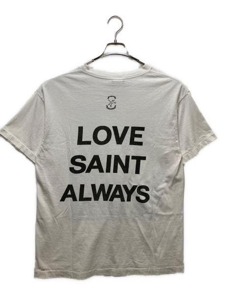 SAINT MICHAEL（セントマイケル）SAINT MICHAEL (セントマイケル) TEE/HATE SHEEP(ティー/ヘイトシープ) ホワイト サイズ:Lの古着・服飾アイテム