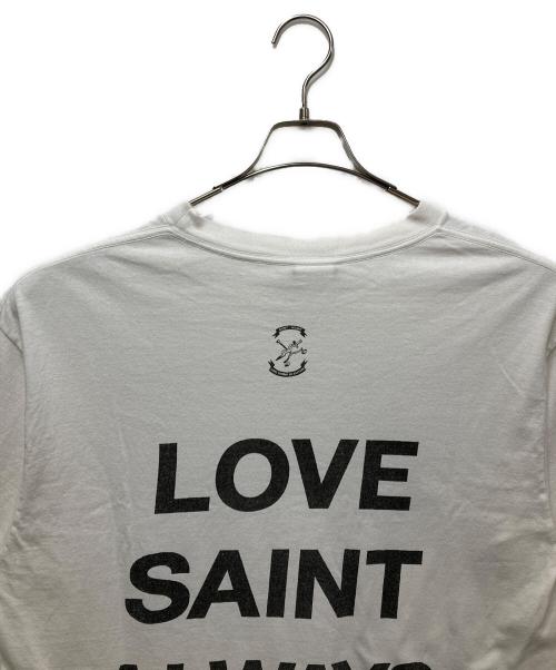SAINT MICHAEL（セントマイケル）SAINT MICHAEL (セントマイケル) TEE/HATE SHEEP(ティー/ヘイトシープ) ホワイト サイズ:Lの古着・服飾アイテム