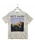 SAINT MICHAEL（セントマイケル）の古着「TEE/HATE SHEEP(ティー/ヘイトシープ)」｜ホワイト