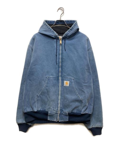 CarHartt（カーハート）CarHartt (カーハート) デニムアクティブジャケット インディゴ サイズ:実寸参照の古着・服飾アイテム