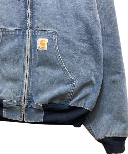 CarHartt（カーハート）CarHartt (カーハート) デニムアクティブジャケット インディゴ サイズ:実寸参照の古着・服飾アイテム